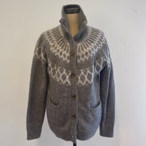 Alex Mill Fair Isle Cardigan Size S